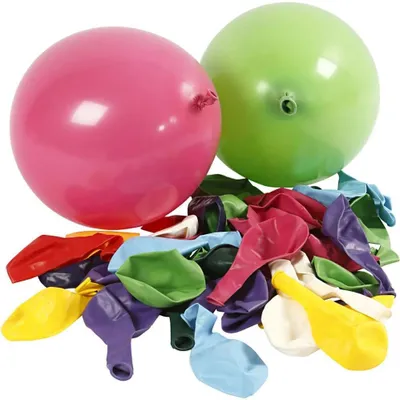 Immagine prodotto di Palloncini rotondi, 100 neri.