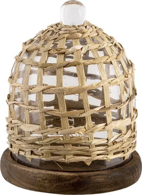 Immagine prodotto di Campana Clayre & Eef Ø 18x23 cm Vetro marrone