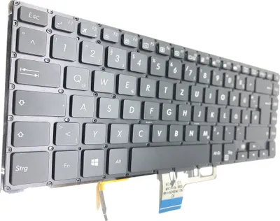 Zdjęcie produktu dla GERMAN - Czarna klawiatura z podświetleniem kompatybilna z Asus ZenBook Pro 15 UX550GE