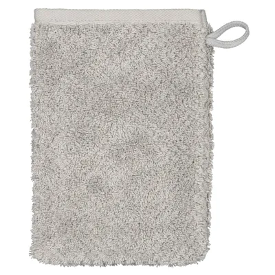 Produktbild von Waschhandschuh - Steingrau - Baumwolle - 16 x 22 cm