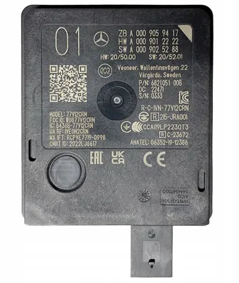 Obrázek produktu pro Neu Oe Senzor Radaru Asistent Mrtvého Úhlu Hinten Mercedes C W206 S W223 W232 Amg Sl 43 W254 Glc W295 Eqe W297 Eqs A0009059417
