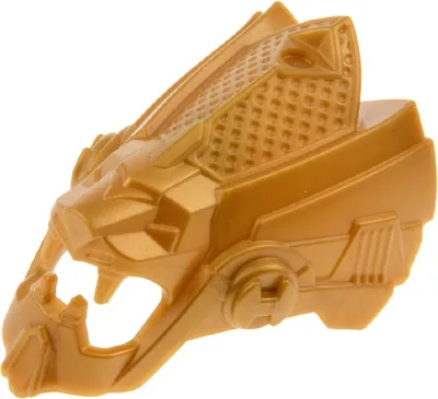 Produktbild von 1x Lego Bionicle Hero Factory Maske perl gold Heroes Lion Rocka 4591623 92224
