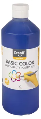 Image de Peinture scolaire Creall bleu roi - 500 ml