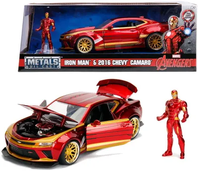 Obrázok produktu pre Jada Marvel Ironman 2016 Chevy Camaro SS 1:24