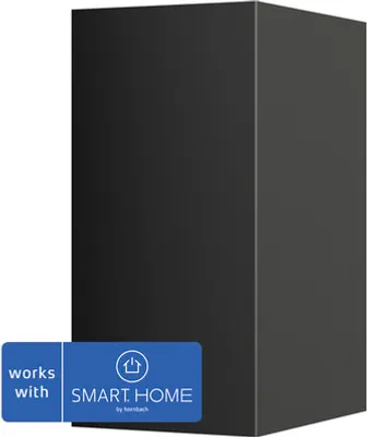 Produktbild von Philips Hue White & Color Ambiance Resonate Outdoor Wandleuchte (1.180 lm), dimmbare Außenleuchte für das Hue Lichtsystem mit 16 Mio. Farben, smarte Lichtsteuerung über Sprache oder App, schwarz