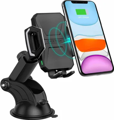 Produktbild von Choetech Auto Qi Wireless Charger 15W Autohalterung Handyhalterung Autohalterung