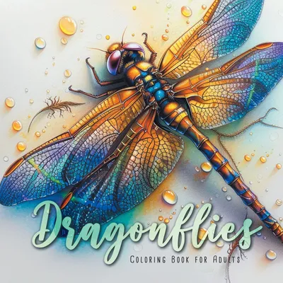 Produktbild von Dragonflies Coloring Book for Adults