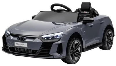 Immagine prodotto di HOMCOM Auto elettrica per bambini con telecomando, clacson, musica, fari, grigia