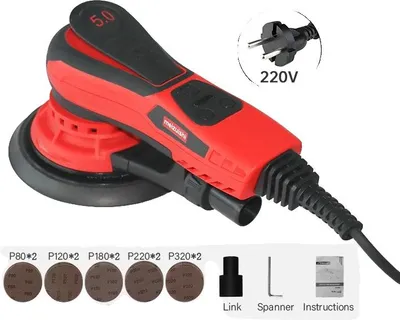 Obrázok produktu pre Leštička na autá, stolová leštička, výkon 350 W, rýchlosť 11000 otáčok za minútu, 220 V 5,0 mm