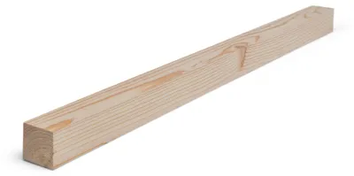Produktbild von Holzleiste - Lärche gehobelt - 25 x 25 x 1000 mm