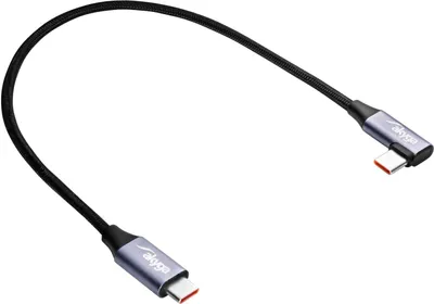 Zdjęcie produktu dla Akyga AK-USB-53, 0,3 m, USB C, USB C, USB 2.0, 0,48 Gbit/s, Czarny