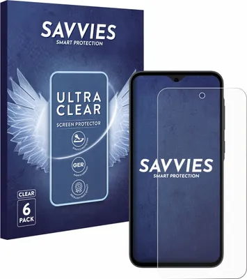 Produktbild von 6x Für Samsung Galaxy A35 5G Schutzfolie Savvies Displayschutz Display Schutz Folie Klar Transparent