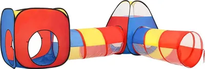 Obrázok produktu pre vidaXL Detský stan na hranie Viacfarebný 190x264x90 cm