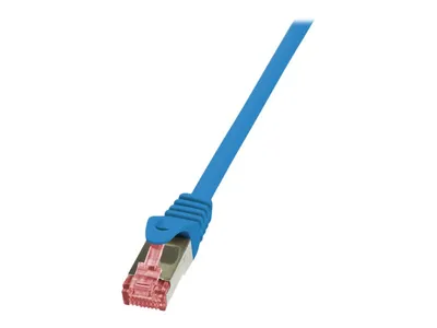 Produktbild von LogiLink Cat6 S/FTP, 10m, 10 m, Cat6, S/FTP (S-STP), RJ-45, RJ-45, Blau