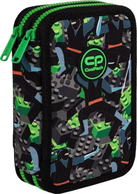 Obrázek produktu pro Piórnik 2-komorowy z wyposażeniem Coolpack Jumper 2 Kids From The Block