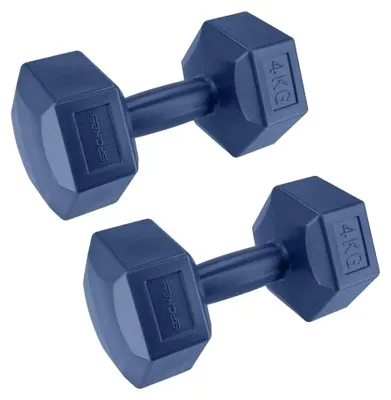 Obrázok produktu pre Sada 2 gymnastických činiek 2x4KG fitness činky aerobic