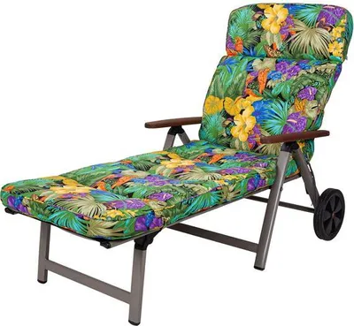 Produktbild von Auflage Rollliege Kreta 8194 Papagei 200x60x9 cm KETTtex