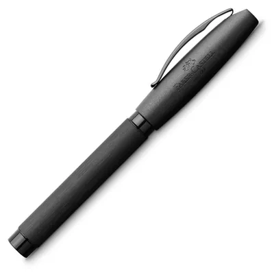 Obrázek produktu pro Faber-Castell 148480 FABER-CASTELL Plnicí pero Essentio Aluminium, černé, M
