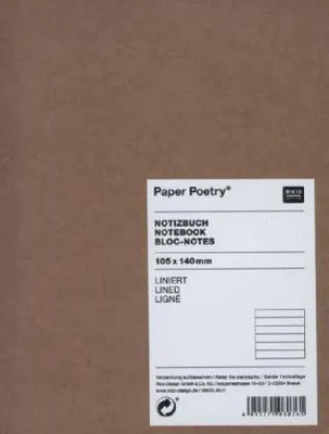 Produktbild von Notizbuch A6 Kraftpapier-Umschlag, liniert