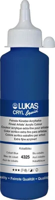 Produktbild von Lukas Cryl Liquid Acrylfarbe Cobalt Blue 250 ml 1 stk
