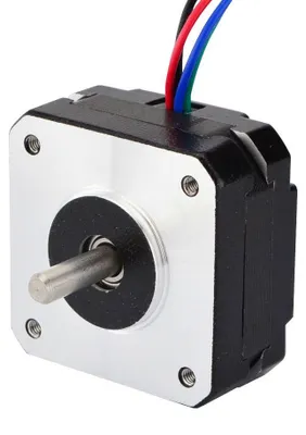 Productafbeelding van Nema 17 stappenmotor 0,9 graden, 1,2 A, 11 Ncm, 42 x 20 mm