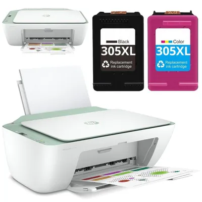 Produktbild von HP DeskJet 2722 Farb-Multifunktions-Tintenstrahldrucker mit WLAN + 305XL