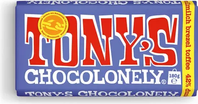 Produktbild von Tony's Chocolonely Brezel Toffee (180 g)