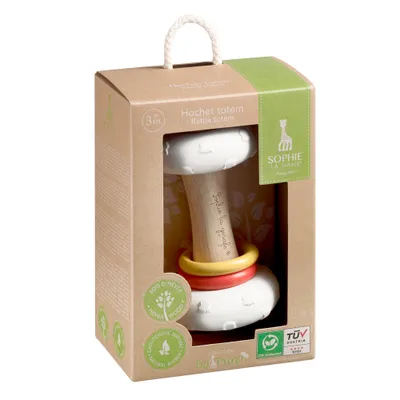 Produktbild von Sophie La Girafe Rassel Aus Gummi Und Holz Mehrfarbig Mehrfarbig One Size