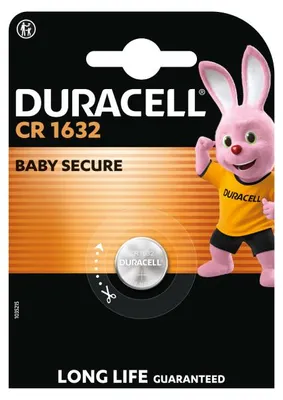Produktbild von Duracell 1632 Einwegbatterie CR1632 Lithium