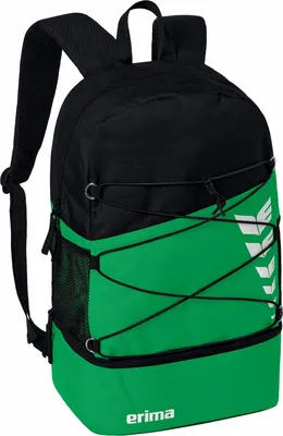 Image de Erima Six Wings Sac À Dos Multifonction Avec Compartiment Inférieur - Emeraude  | Taille: UNI