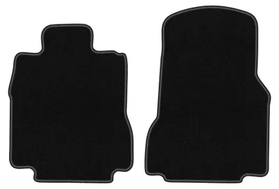 Imagen del producto de Alfombrillas delanteras de moqueta punzonada para Mercedes  W168 1997-2005 (hatchback) – 2 piezas, negras, a medida – Wielganizator BASIC