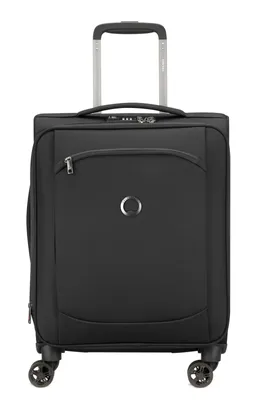 Produktbild von DELSEY PARIS Montmartre Air 2.0 Expandable 4 Double Rolls Cabin Trolley Slim Line 55 Black schwarz
