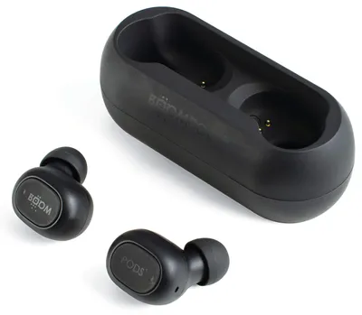 Produktbild von Boompods Boombuds GO, Kabellos, Anrufe/Musik, Kopfhörer, Schwarz