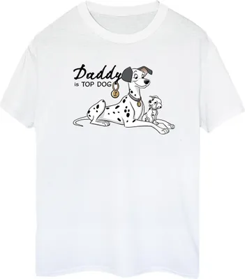 Produktbild von Disney - "101 Dalmatians Top Dog" T-Shirt für Damen BI26084 (XXL) (Weiß)