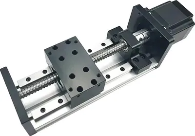 Produktbild von Schiebetisch, hohe Stabilität, effizienter Kugelgewinde, SFU1204 mit Motor, Effektiver Hub 300