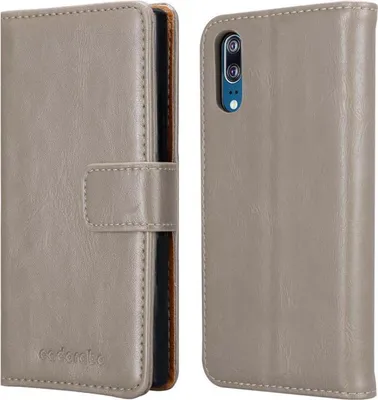 Image de Cadorabo Housse pour Huawei P20 Housse en marron Housse de téléphone portable Book Etui Case Luxury