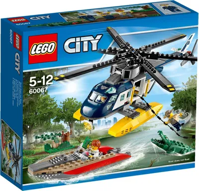 Produktbild von Lego 60067 City - Verfolgungsjagd im Hubschrauber