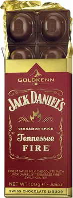 Obrázek produktu pro Goldkenn Jack Daniel's Tennessee Fire Cinnamon Spice Chocolate 100 g