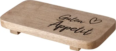 Produktbild von Servierbrett mit Spruch klein HUNGER