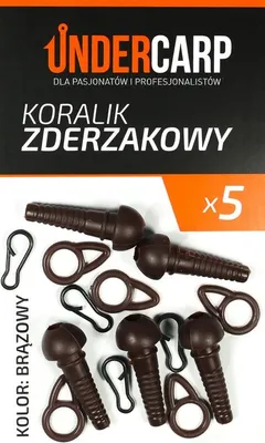 Zdjęcie produktu dla Undercarp - Koralik zderzakowy - brązaowy