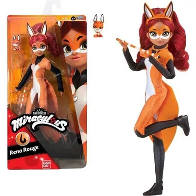 Produktbild von Miraculous Ladybug - 26 cm Rena Orange Modepuppe - BANDAI