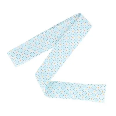 Produktbild von Schrägband 3 m x 20 mm - Hellblau mit blauen Punkten