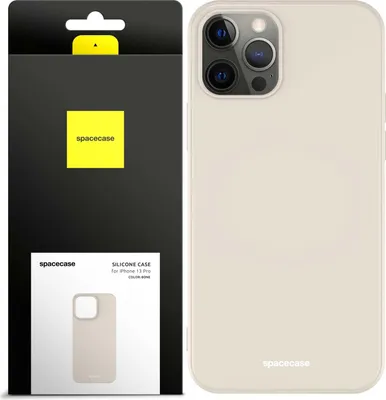 Obrázek produktu pro Silikonové pouzdro SPACECASE Silicone Case pro iPhone 13 Pro Beige