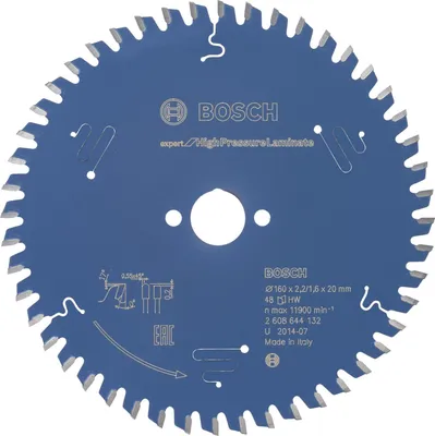 Produktbild von EXPERT High Pressure Laminate Kreissägeblatt, 160x2,2/1,6x20 mm, Z48