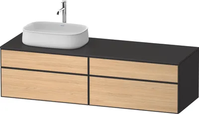 Produktbild von DURAVIT ZE4824L30800000 Konsolen-WTU wh Zencha 550x1600x442mm
