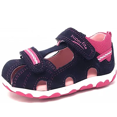 Produktbild von Superfit Fanni Sandalette Blau Größe 21, Farbe: 8 BLAU/ROSA