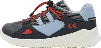 Produktbild von Hummel Bounce Runner TEX JR Kinderschuhe Sneaker grau/blau 210076-1525, Schuhgröße:35 EU