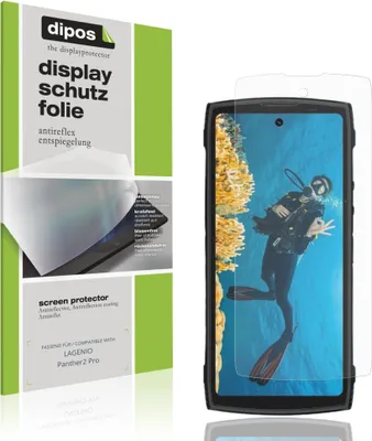 Image de 4x Film de protection d'écran pour LAGENIO Panther2 Pro protecteur antireflet dipos
