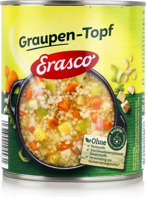 Produktbild von Erasco Graupen-Topf 800g Fertigessen (1er Pack)