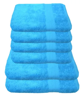 Produktbild von Julie Julsen® Handtuch SET  2x 70/140 und 4x 50/100  Julie Julsen Handtuch Farbe:Türkis